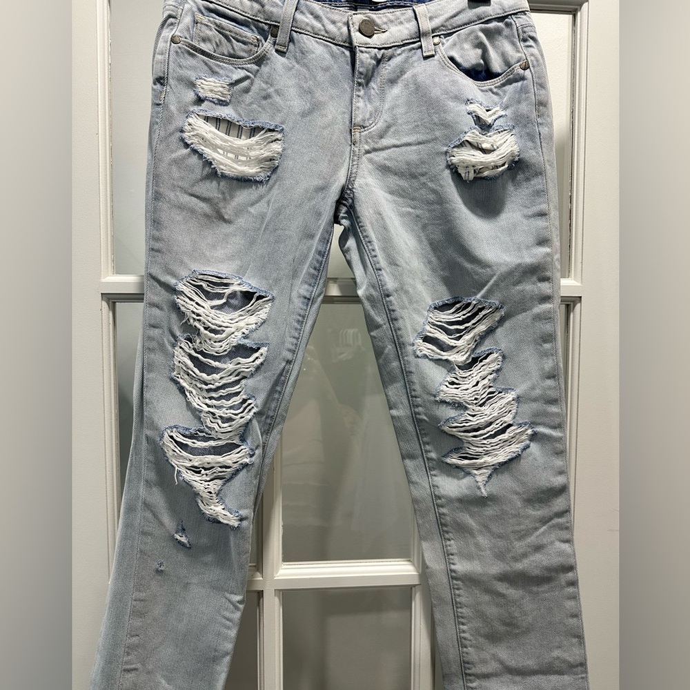 PAIGE Jimmy Jimmy Skinny Boyfriend Jeans - Size 26 - Picture 2 of 11